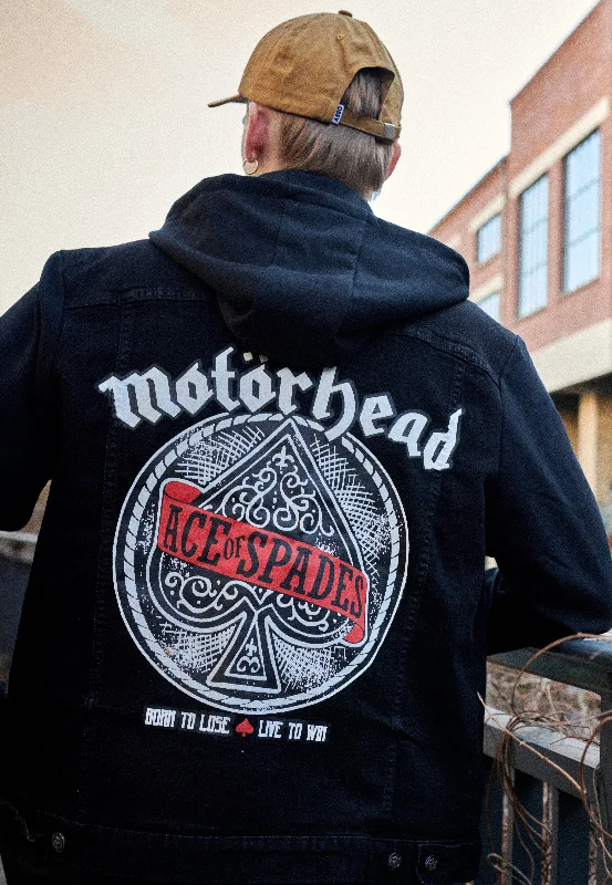 Brandit x Motörhead - Cradock Denim Black/Black - Jeans Jacket