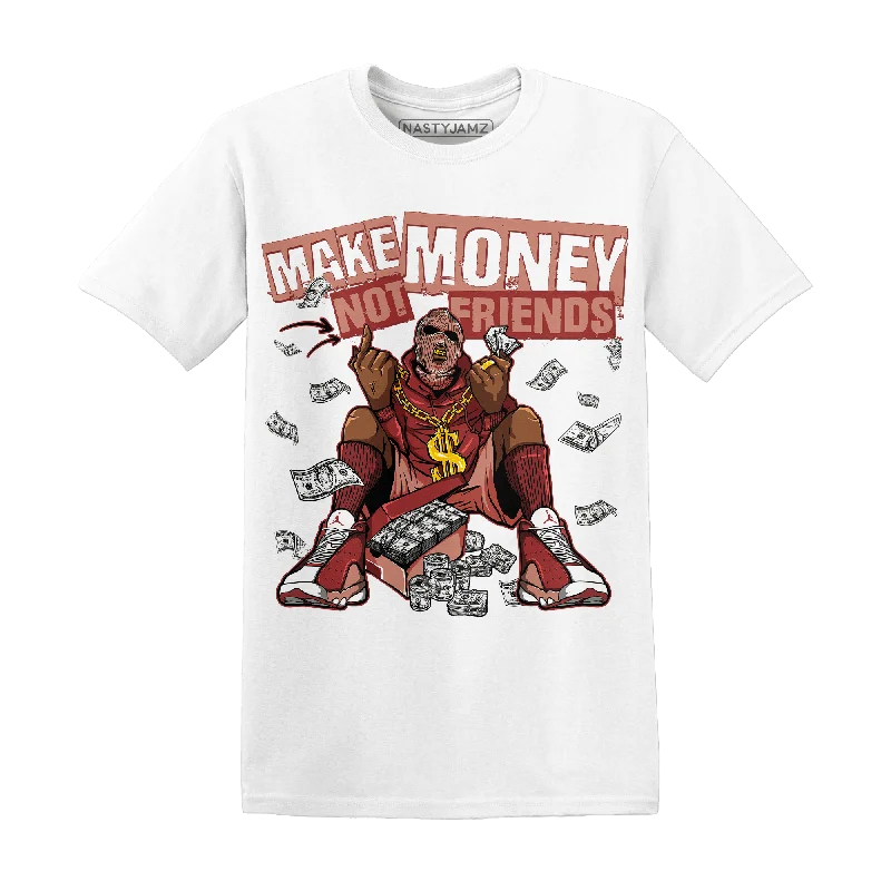 NastyJamz Dune Red 13s T Shirt Match Make Money Not Friends